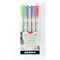 Zebra Pen Mildliner Brush Pen & Marker Set, Assorted Color - Pack of 5